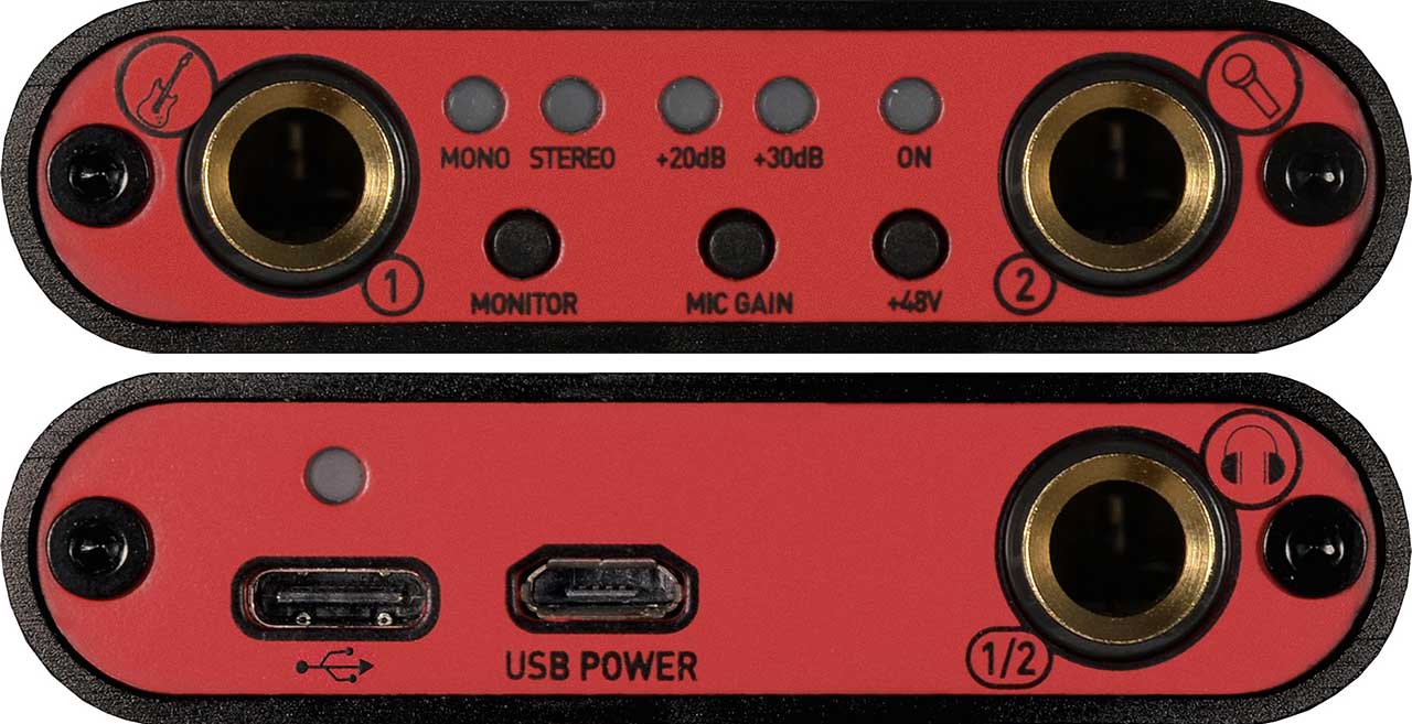 Interface de audio USB ESI UGM192 -paneles