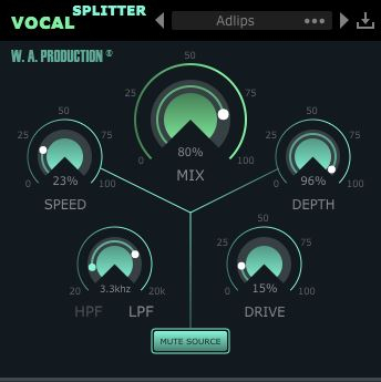 W.A Production Vocal Splitter