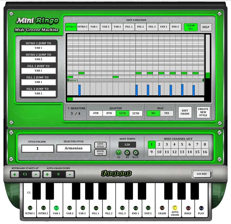 Mini Ringo es una poderosa fuente gratuita de grooves MIDI que trabaja como plugin en tu DAW