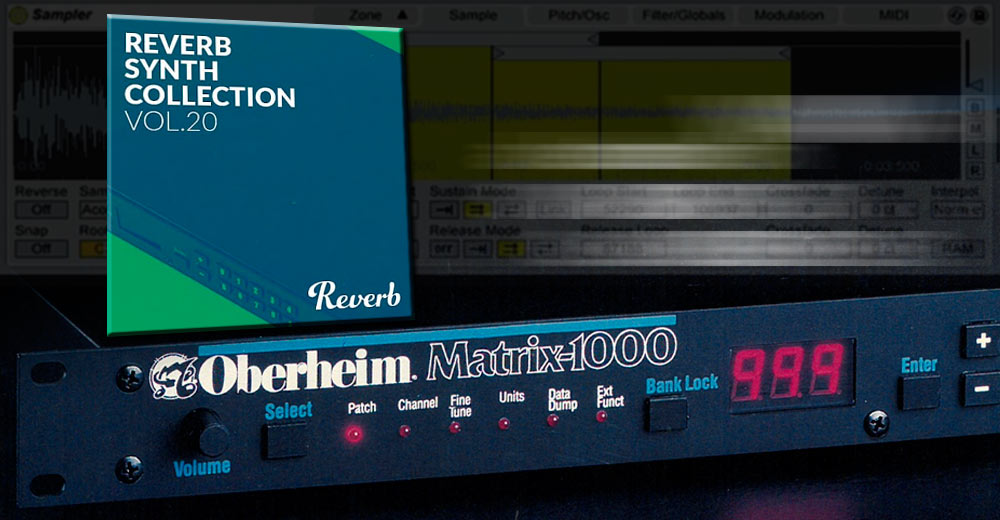 RetroSynth Oberheim Matrix 1000 ¡Un Ableton Live Pack y WAV con 824MB de sonidos gratis para ti!