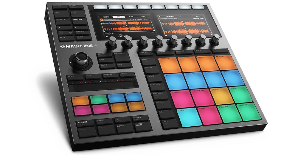 Maschine+ es la anticipada groovebox autónoma de Native Instruments