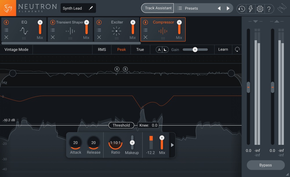 Un asistente de mezcla como iZotope Neutron Elements puede ser genial para mejorar tus técnicas de producción musical