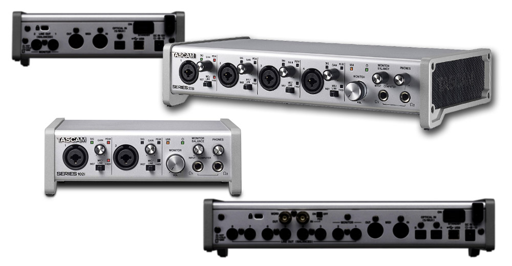Interfaces USB MIDI/ Audio Tascam Series: Multipuerto, DSP y efectos a bordo para tu música