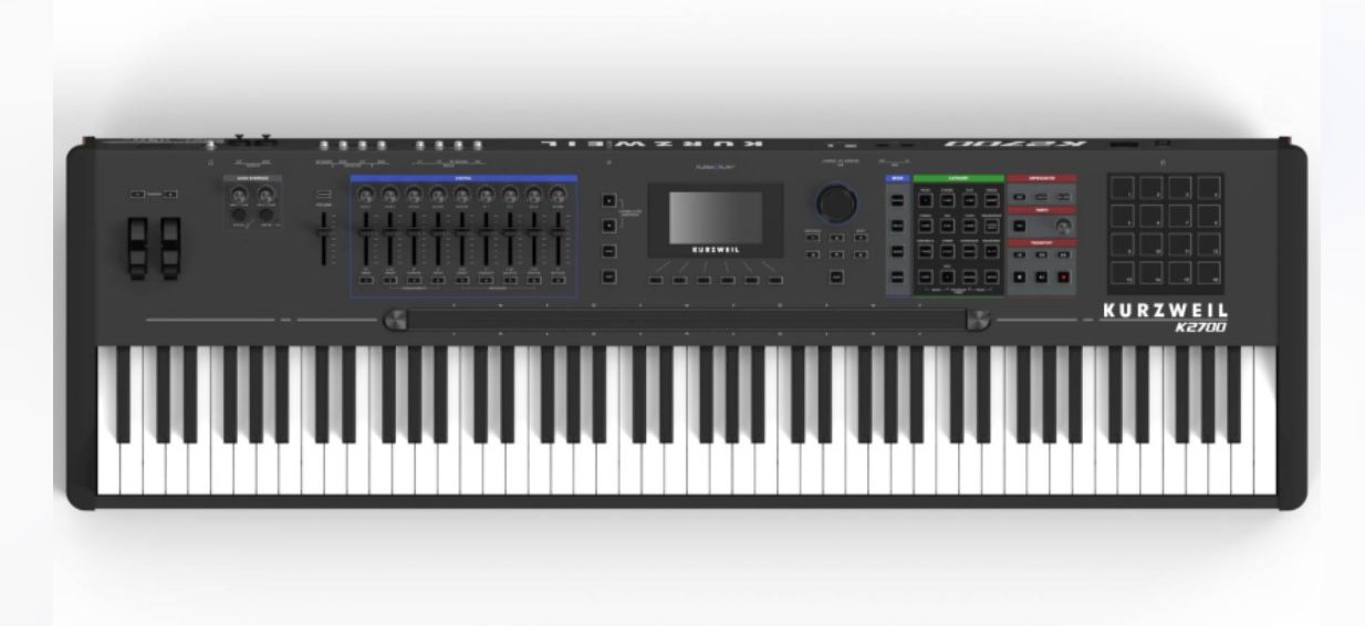 Kurzweil K2700 retoma la saga de la marca entre los teclados workskation de grandes opciones