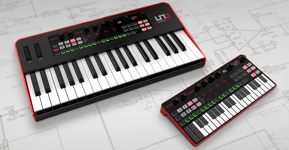 ¡Ya disponibles! IKM UNO Synth Pro y Desktop: Sintetizadores analógico-parafónicos de filtrado dual