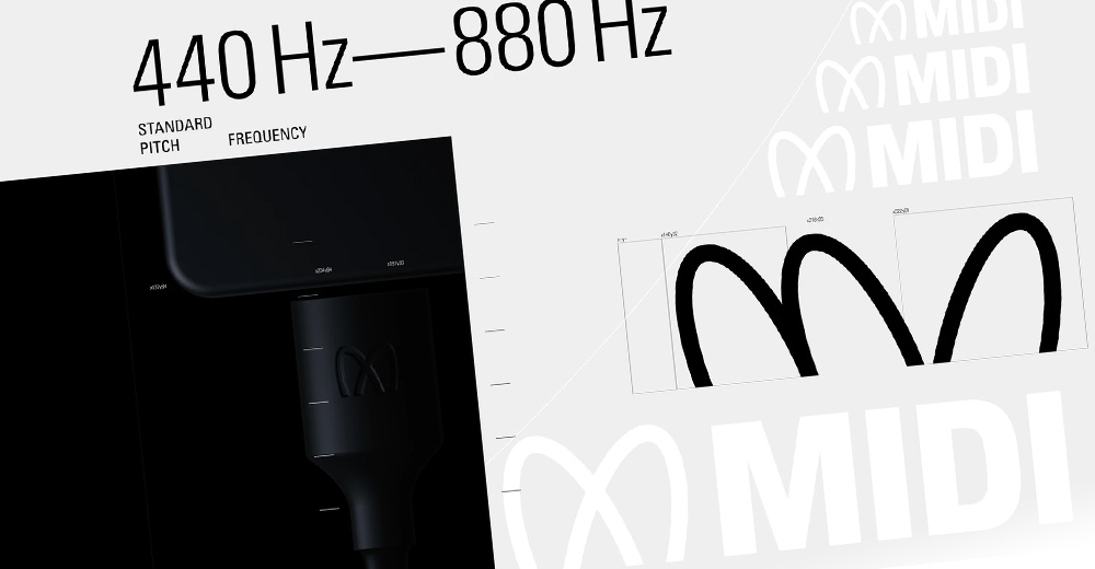MIDI 2.0: Mira su logo y firma sonora -toma inspiración en las "formas musicales"
