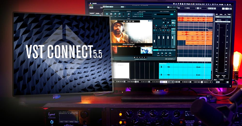 VST Connect Pro 5.5 amplía la grabación multipista remota más completa sobre Cubase y Nuendo