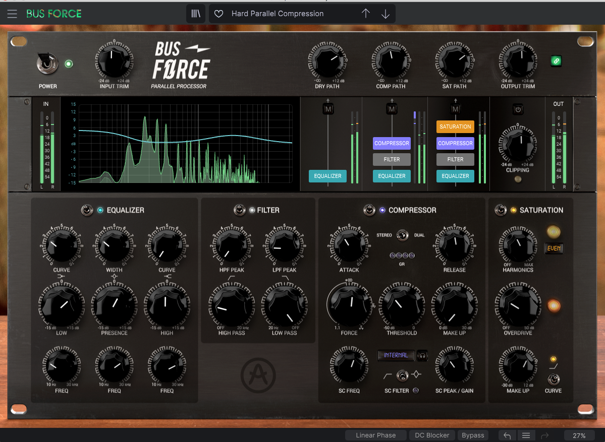 Bus Force, novedad en Arturia FX Collection 2, será un aliado para potenciar nuestro sonido