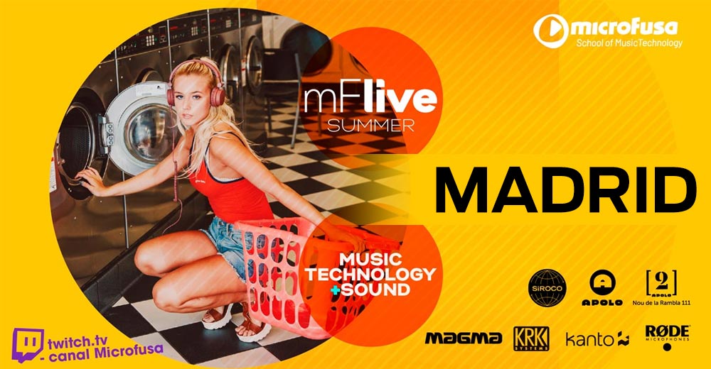 Festival microFusa mFlive, 23 de Junio, Madrid | Presencial Sala Siroco y también por streaming en directo