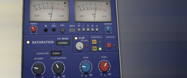 GSat+ es un saturador plugin gratis VST/AU con una sabrosa emulación de sonido a válvulas