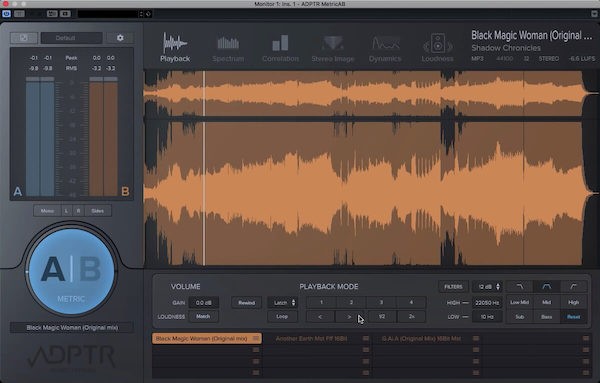 Mejoras sencillas de mezcla de ModeAudio: Usa mezclas de referencia