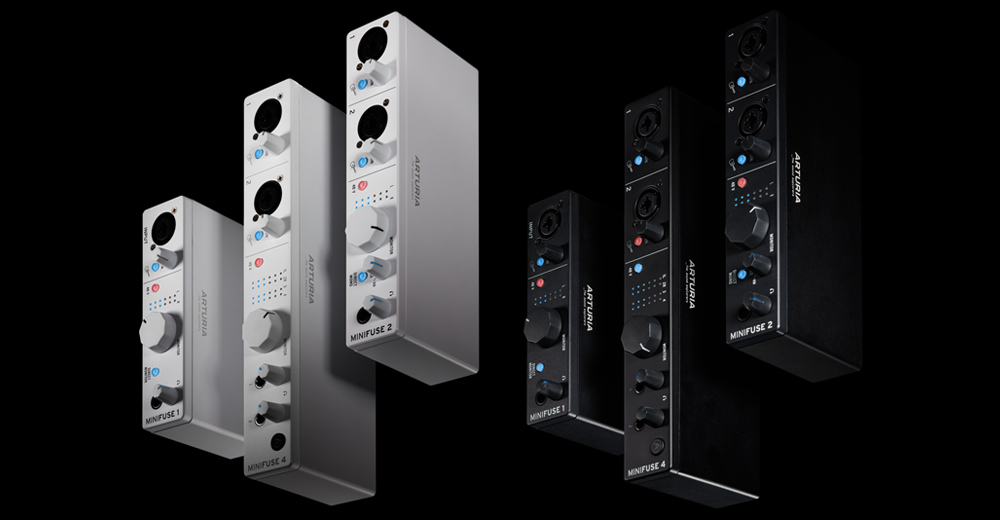 Arturia MiniFuse propone un trío de interfaces audio/ MIDI ultracompactos de precio reducido