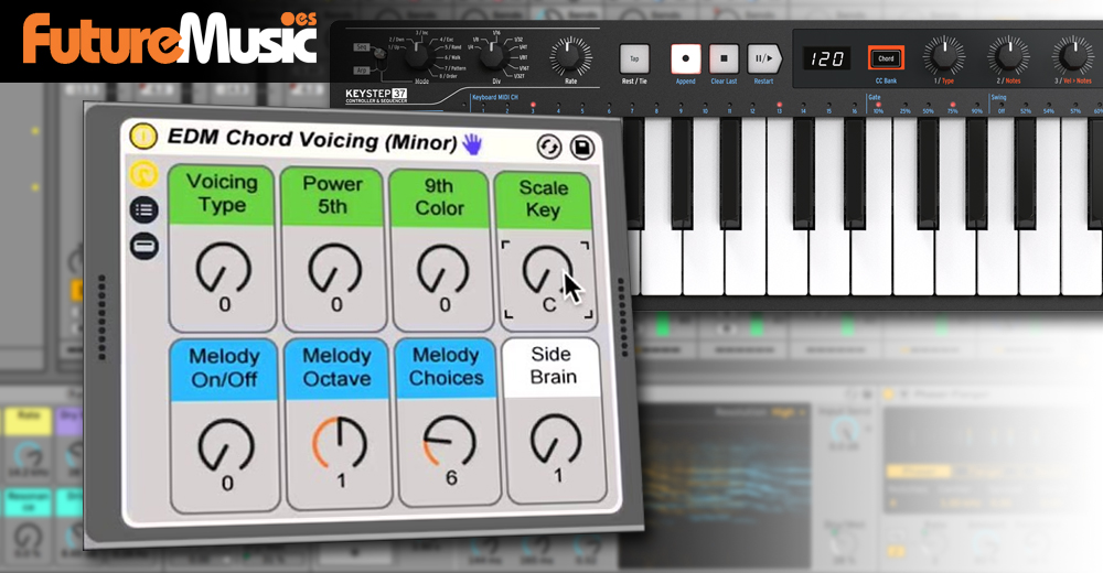 Side Brain Chord Voicing: Este Ableton Rack de 3$ crea progresiones melódicas de acordes EDM -Facebook HQ