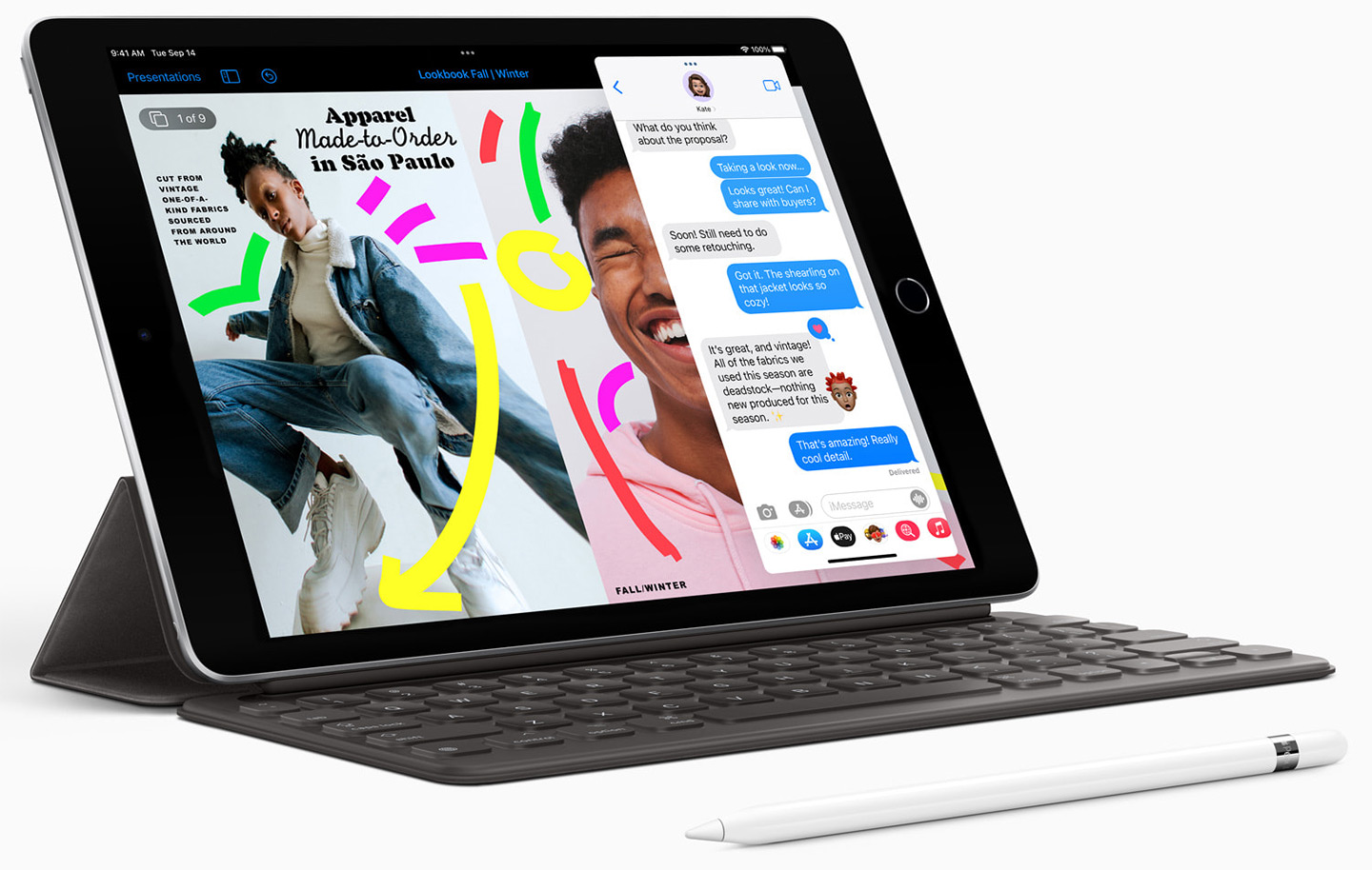 iPad de 9ª generación con Smart Keyboard Folio y Pencil 1ªGEN