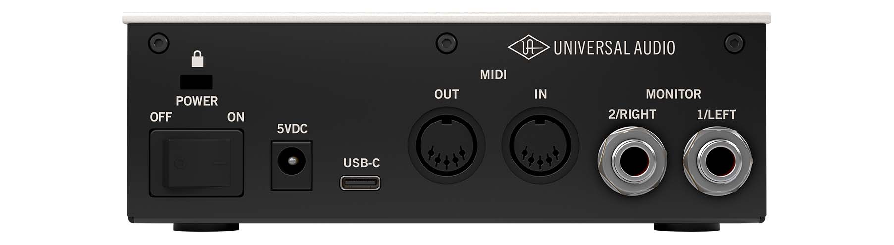 Universal Audio VOLT 1, panel de conexiones