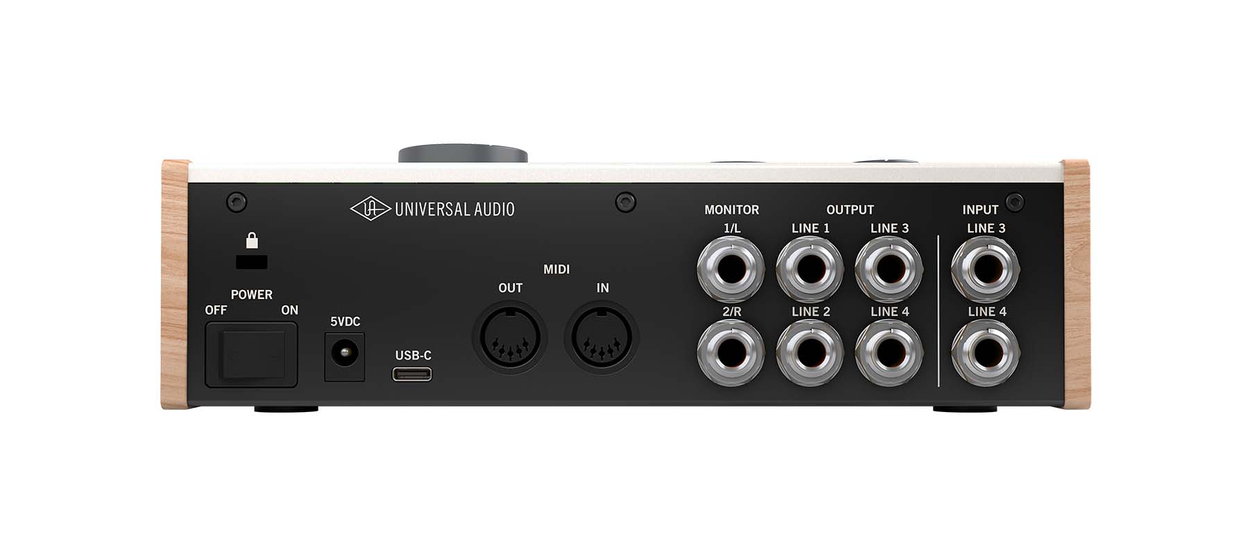 Universal Audio VOLT 476, panel de conexiones