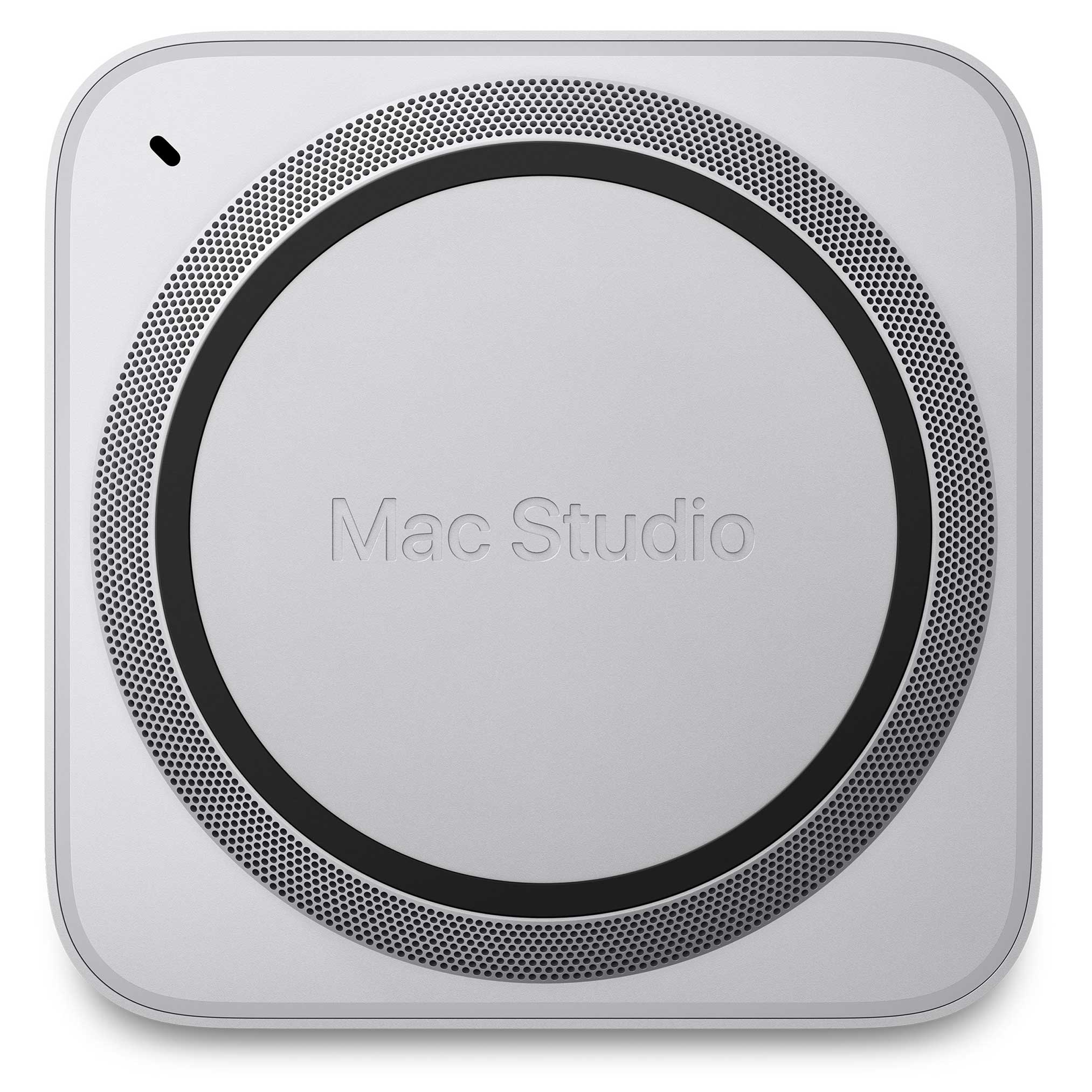 Apple Mac Studio 2022, vista inferior