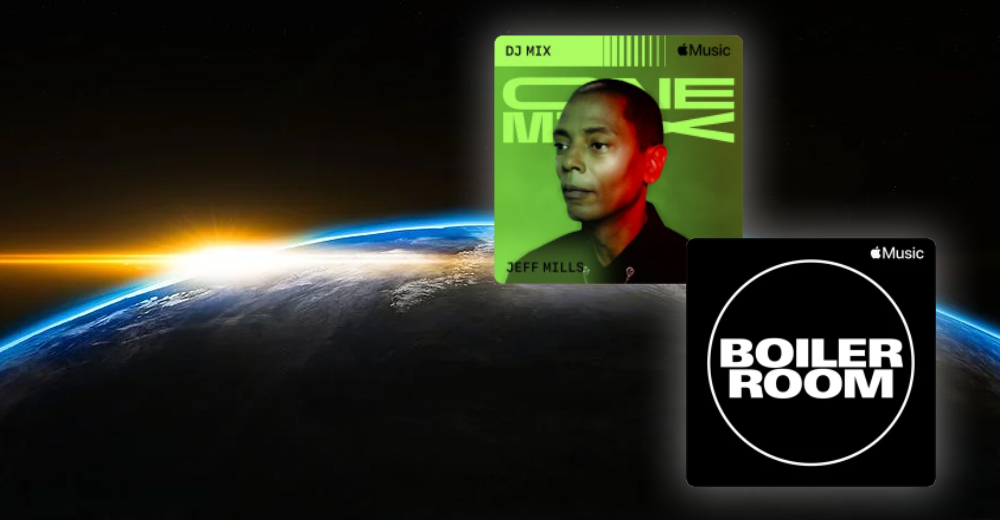 Jeff Mills y Boiler Room: Escucha mezclas exclusivas ampliadas con audio inmersivo en Apple Music