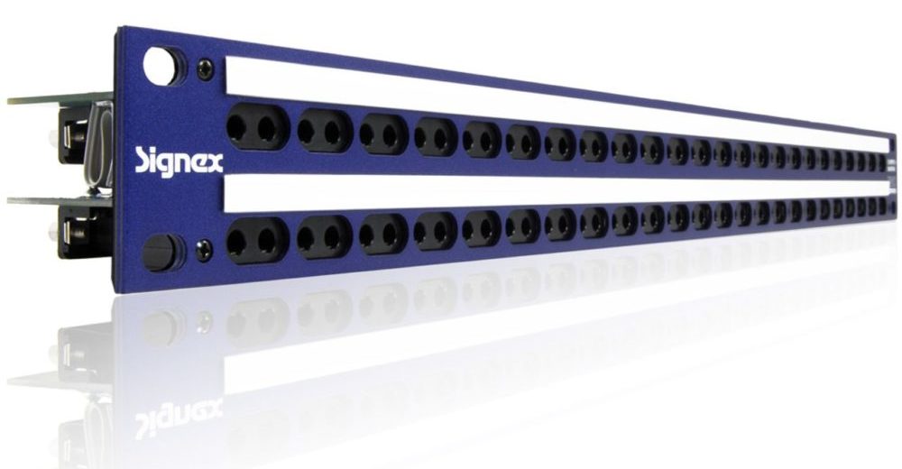 ¡Esto es calidad en isopatch Bantam! Vuelven los patchbays Signex con sus contactos bañados en oro