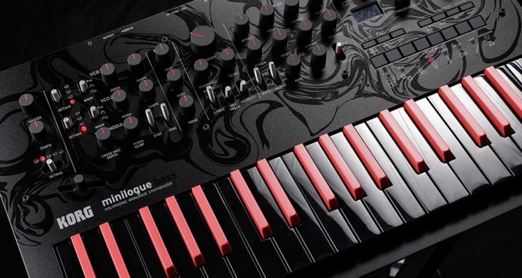 Korg Minilogue Bass es una edición limitada del popular sintetizador analógico de cuatro voces