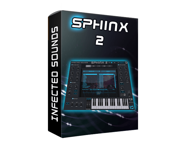 ROMpler sintetizador Infected Sounds Sphinx 2 para Windows