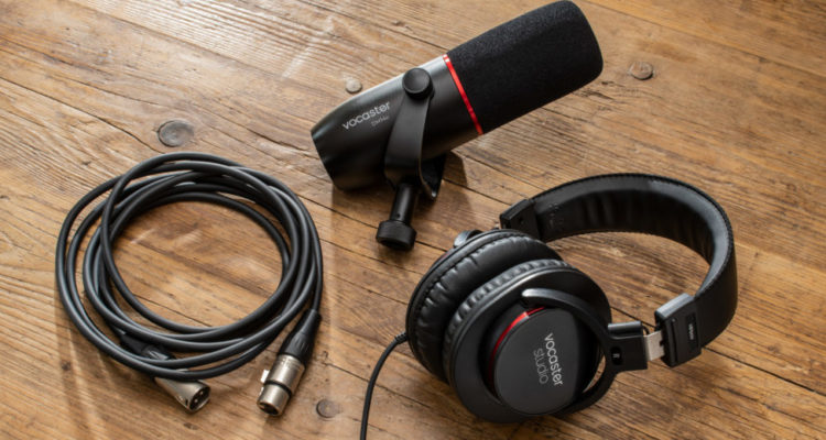 Vocaster Broadcast Kit mejora tus streamings y podcasts con el micro DM14v y los auriculares HP60v