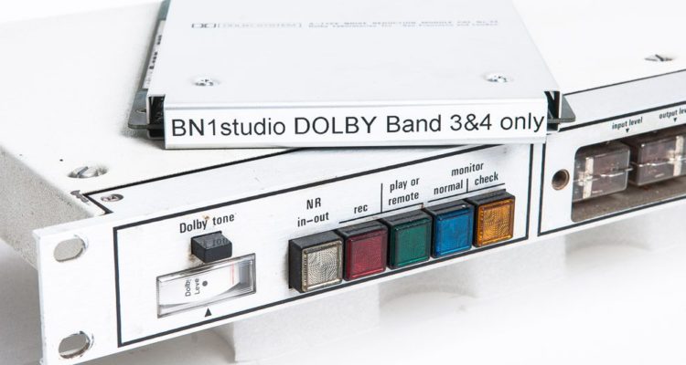 Dolby 361 con Dolby A (A-Type) implementado en una tarjeta CAT. No. 22