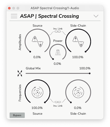 IRCAM ASAP Spectral Crossing