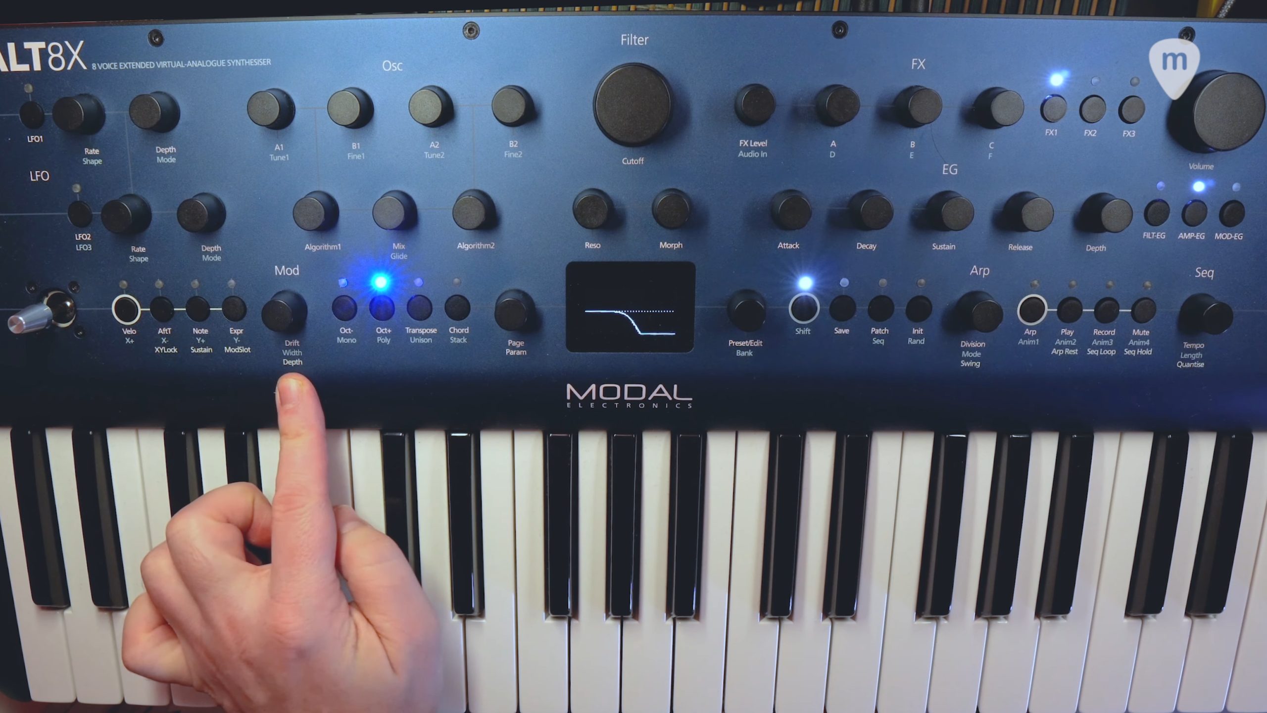 El sintetizador VA Cobalt8X de Modal Electronics es un nuevo favorito de los músicos de vanguardia