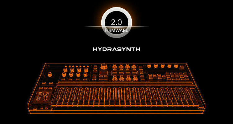 La gama Hydrasynth consigue excitantes nuevas funcionalidades con el firmware gratis 2.0