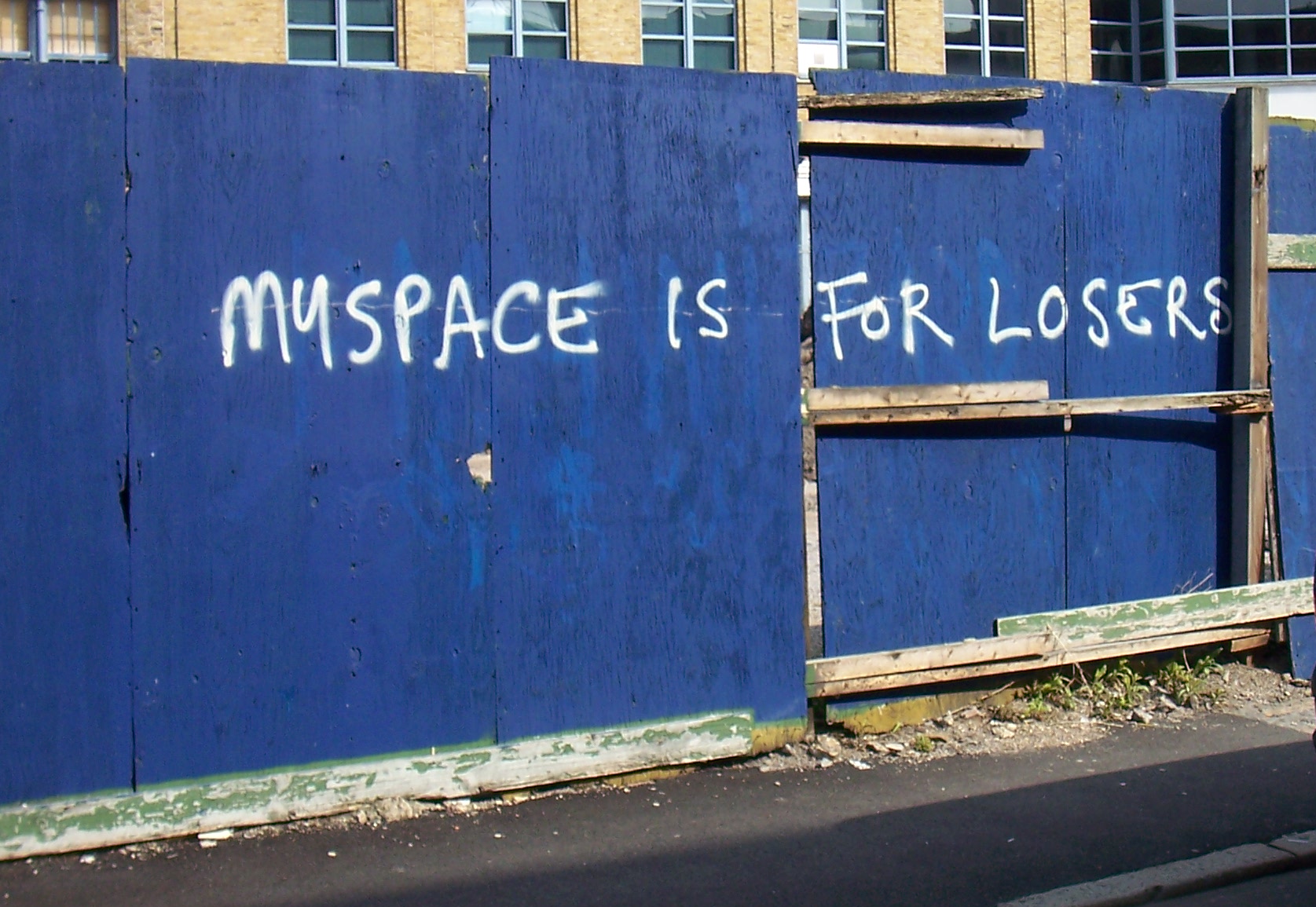 "Myspace is for losers" - Wikimedia Commons