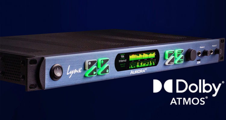 Los interfaces de audio/ conversores Lynx Aurora (n) amplían sus salidas a Dolby Atmos de forma gratuita