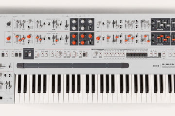 UDO Super Gemini es el sintetizador híbrido binaural con 20 voces que ha revolucionado Superbooth 23
