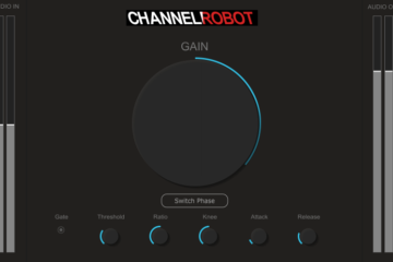 Mejora (y controla) tu estructura de ganancia con el plugin gratis ChannelRobot Gainer -VST3, PC/Mac