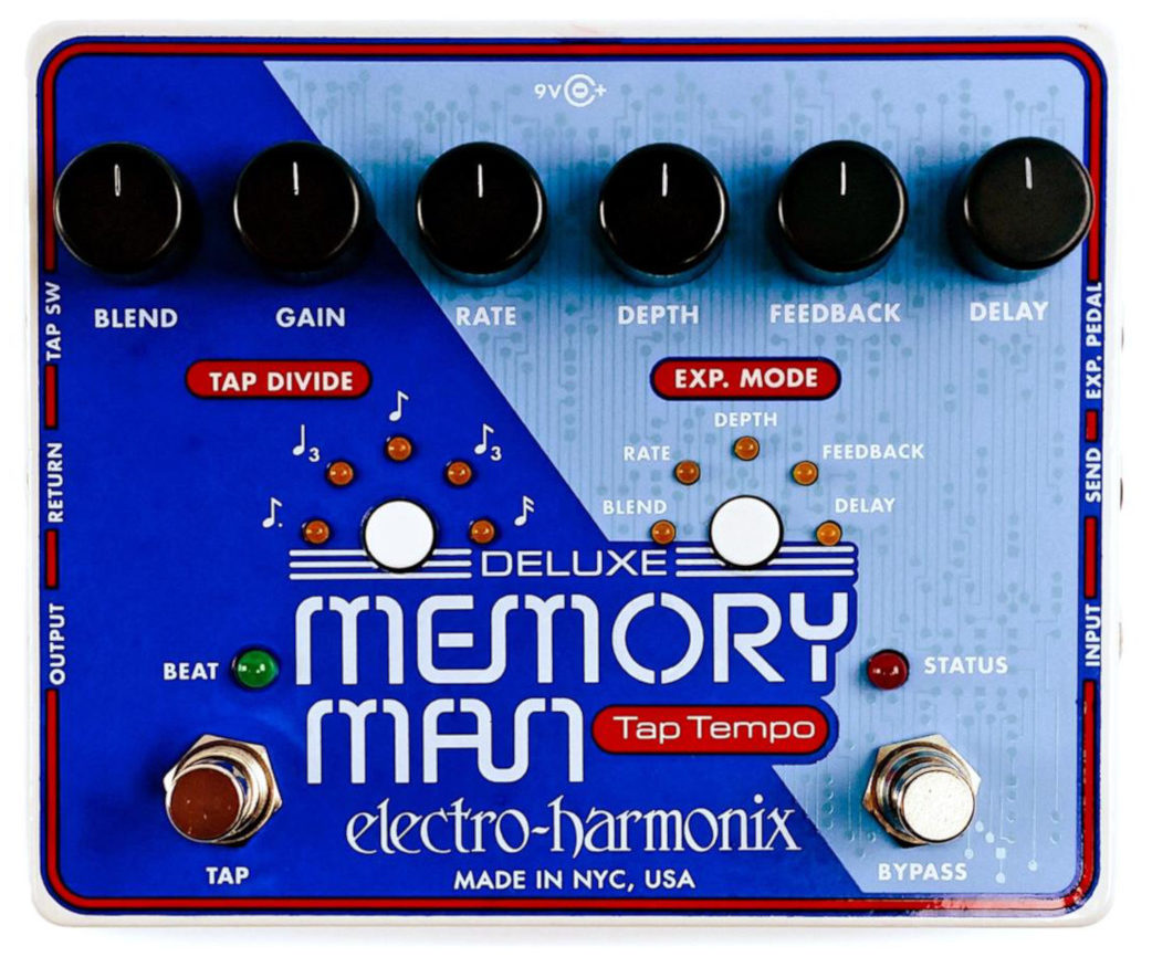 EHX MT1100 es una de las muchas variantes de Memory Man