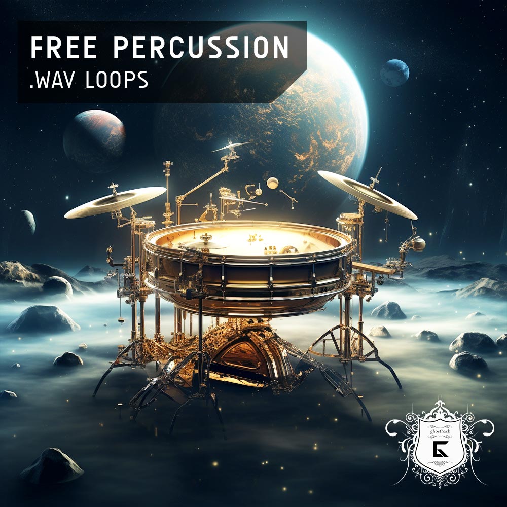 Colección "Free Percussion Loops 2023" de Ghosthack... ¡Gratis!