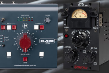 Nuevos Heritage Audio... ¡ahora! Control de monitores RAM 1000 y compresor VariMu Grandchild 670 S500