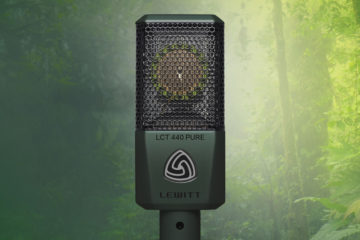 Lewitt LCT440 Pure - VIDA es una edición limitada del micrófono austriaco de estudio con mira ecológica
