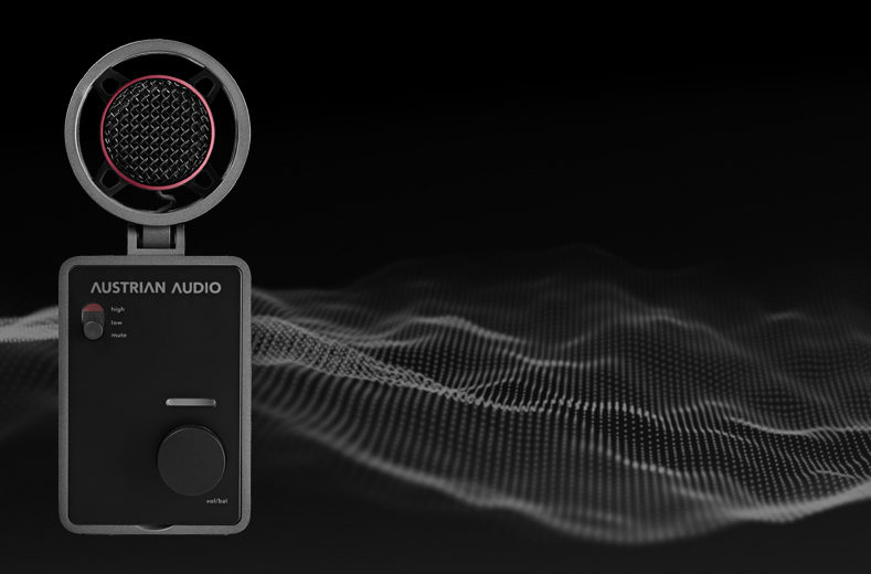 Micrófono condensador e interface de audio MiCreator Studio de Austrian Audio