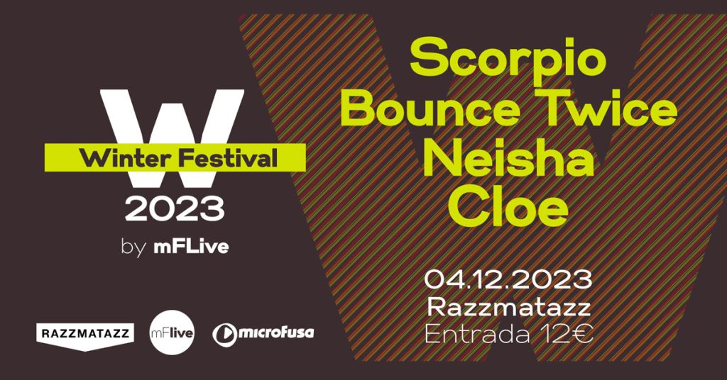 microFusa mFLive at Razzmatazz 2. Winter Festival 2023