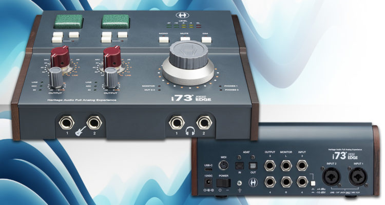 Heritage Audio i73 PRO propone los tres primeros interfaces USB-C con previos Clase A de estilo 73