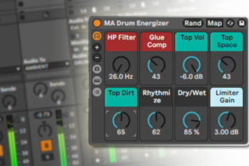 Live FX Rack gratis -usa Drum Energizer para dar más vida a tus baterías y percusiones