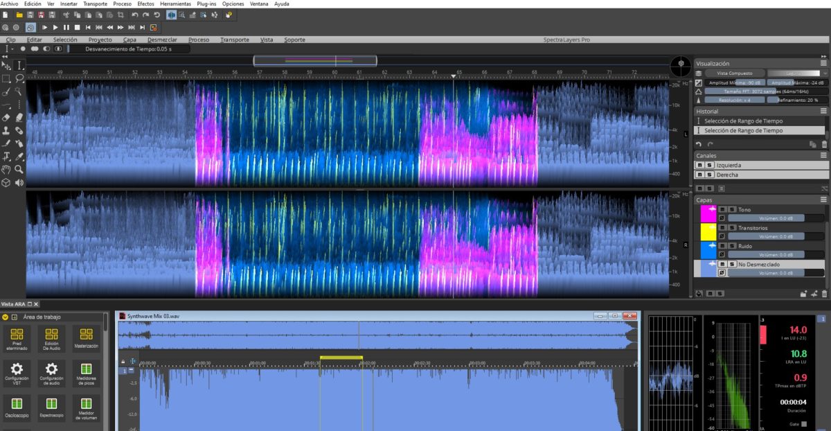 MAGIX Sound Forge Pro 18 y SpectraLayers en armonía