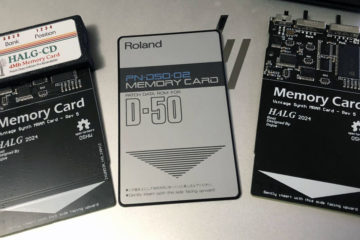 Amplía tu sintetizador ROLAND con la tarjeta RAM no-volátil expandida HALG-CD -almacena hasta 4.096 patches en JD-800/ 990, D-50/ 550, JV-1080, y otros sintes clásicos