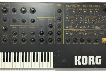 "Imposiblemente, raro" entre los sintetizadores vintage exclusivos, este Korg MS-20 BB "black board" es una joya codiciada en Analogue Solutions