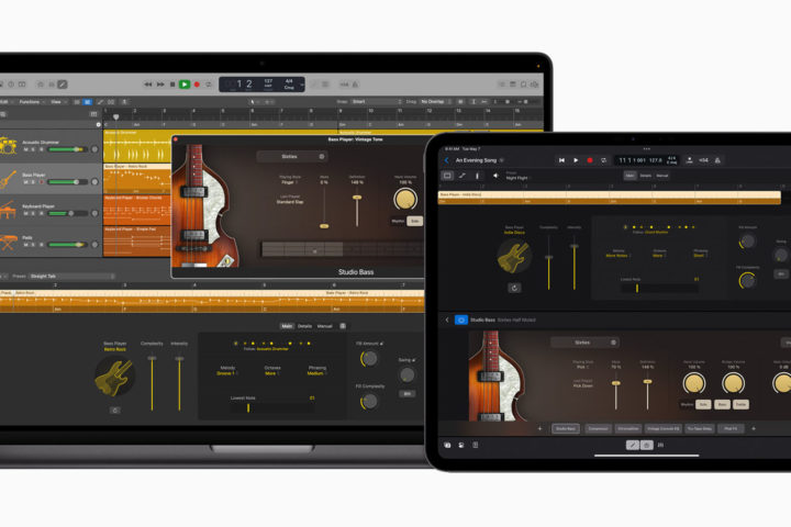 Logic Pro 11 Mac (e iPad 2) llevan la creación musical al siguiente nivel con innovadoras prestaciones de IA
