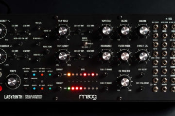 Moog Labyrinth rompe los mentideros de Internet y llega como nuevo sinte de secuenciación generativa