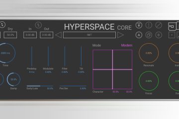 HyperspaceCore ofrece gratis reverberación profesional, control XY y aleatorización creativa