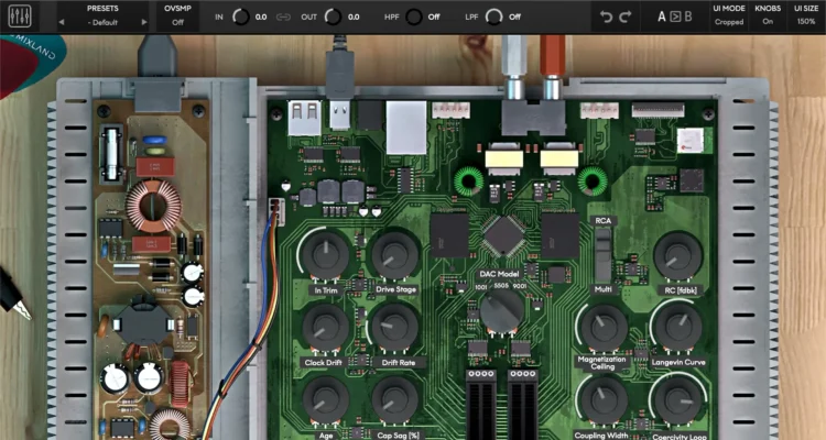 Mixland lanza Grey Matter, un plugin con física de circuitos y emulación del DAC de culto de PS1