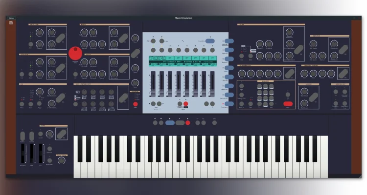 Wave Emulation recrea el legendario sintetizador Waldorf Wave de 1993, ejecutando su firmware original